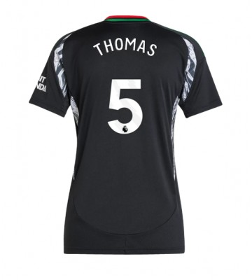 Arsenal Thomas Partey #5 Bortatröja Kvinnor 2024-25 Kortärmad